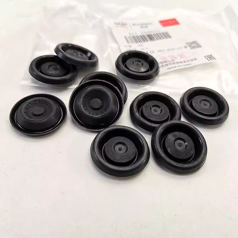 Door Stopper Rubber - Tampa de Borracha Redonda para Reparo