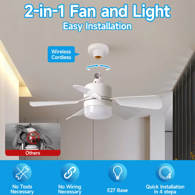 Ceiling Fan Mount - 2026 Novo Ventilador de Teto com