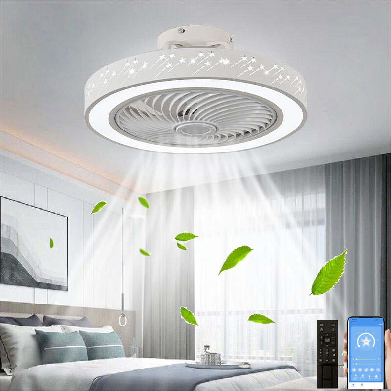Ceiling Fan Mount - Smart App-Ventilador de teto controlado com