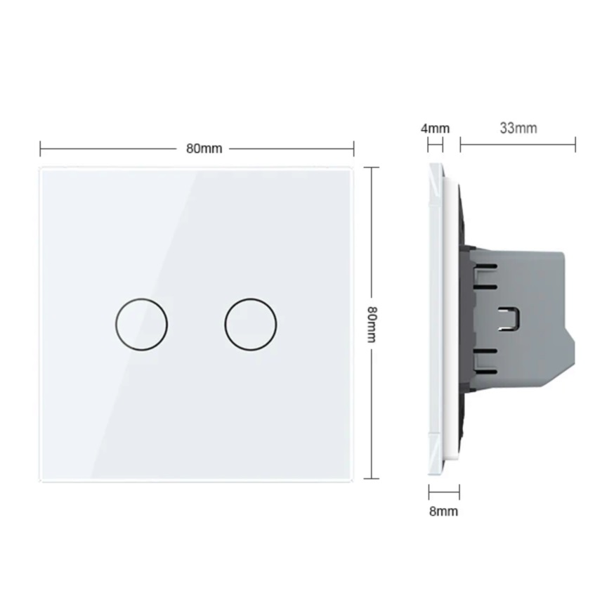 Home Improvement Years - Interruptor de Parede com Sensor de