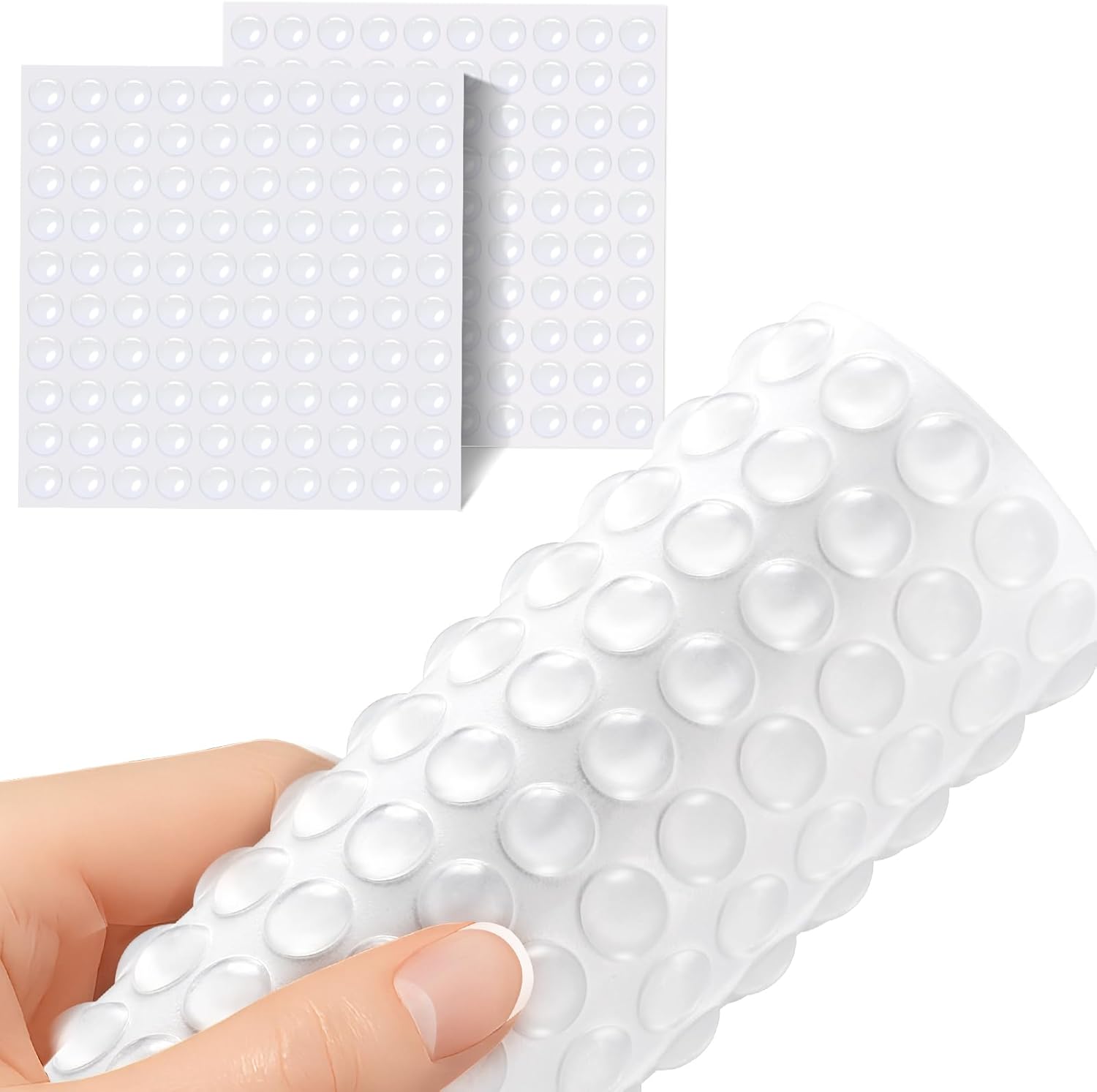 Door Stopper Rubber - 100 Peças de Protetores de Borracha