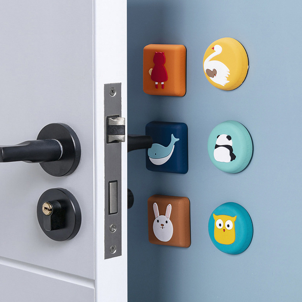 12 Peças Protetores de Porta e - Door Stopper Rubber avaliação e preço