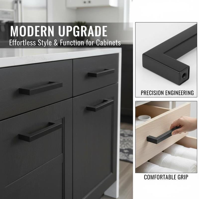 Puxadores de Gaveta Quadrados  - Home Improvement Kitchen Set avaliação e preço