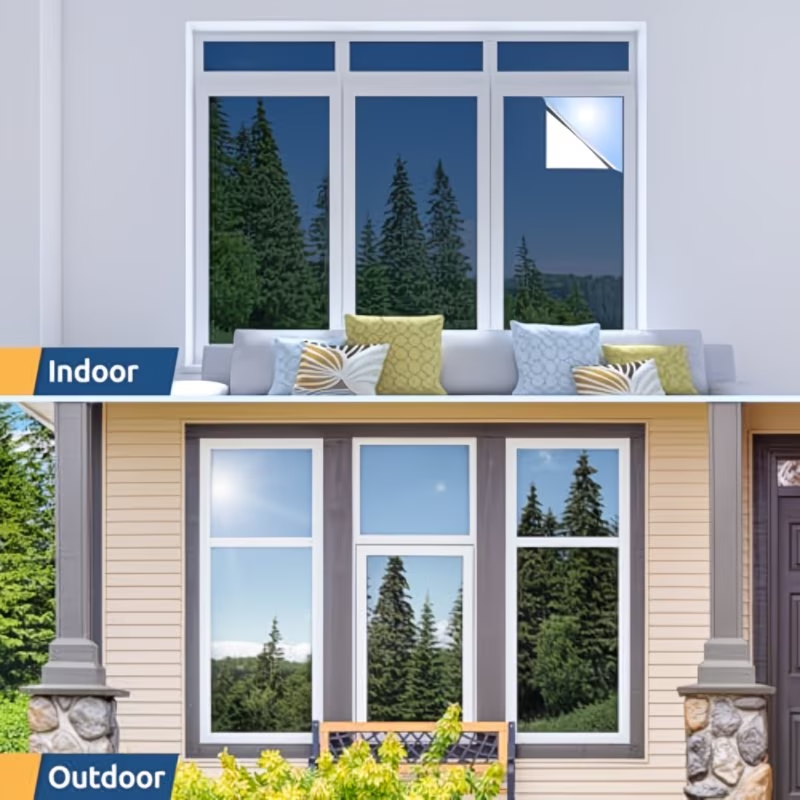 Película espelhada reflexiva p - Window Insulation Film avaliação e preço