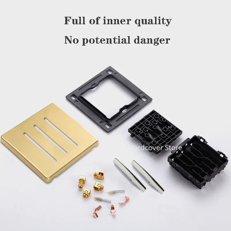 Golden Wall Lamp Switch Panel, - Home Improvement Years avaliação e preço