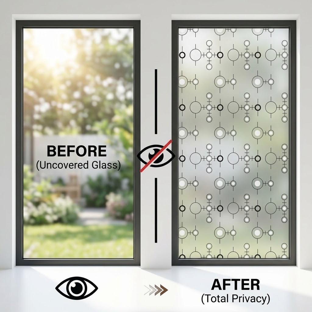 Película autoadesiva moderna c - Window Insulation Film avaliação e preço