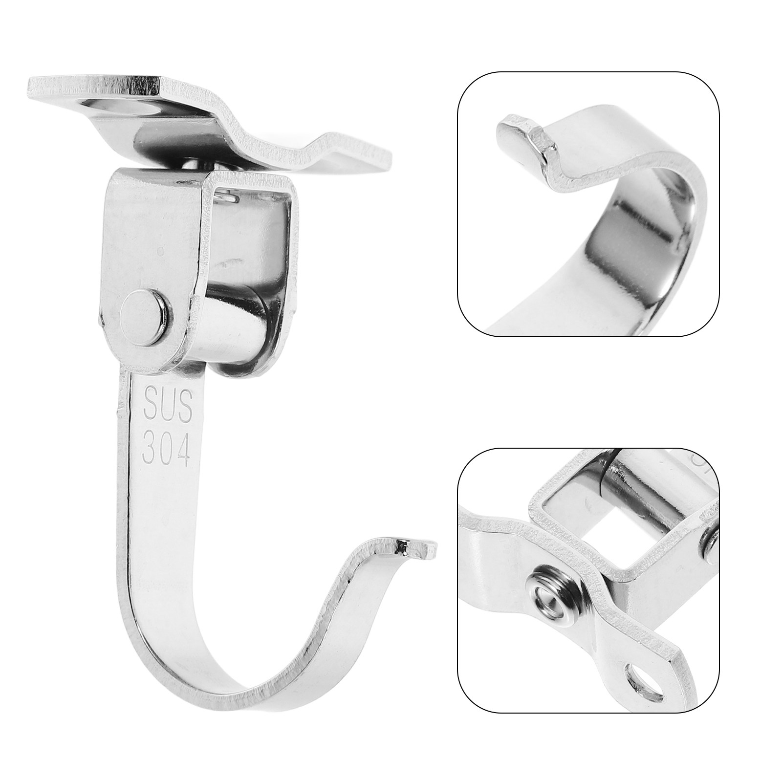2 Peças Gancho de Teto em Aço  - Ceiling Fan Mount avaliação e preço