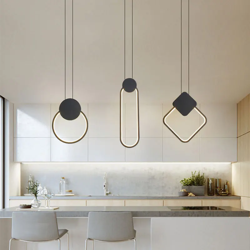 Nordic suave luxo led luminári - Home Improvement Years avaliação e preço