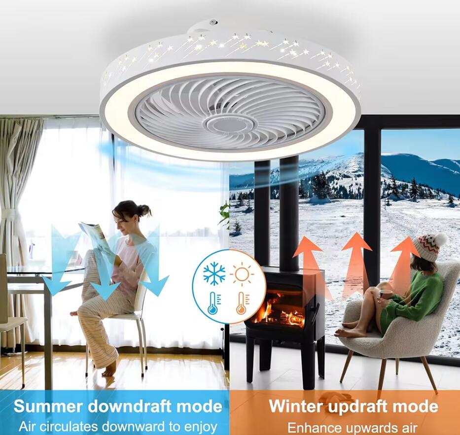 Smart App-Ventilador de teto c - Ceiling Fan Mount avaliação e preço