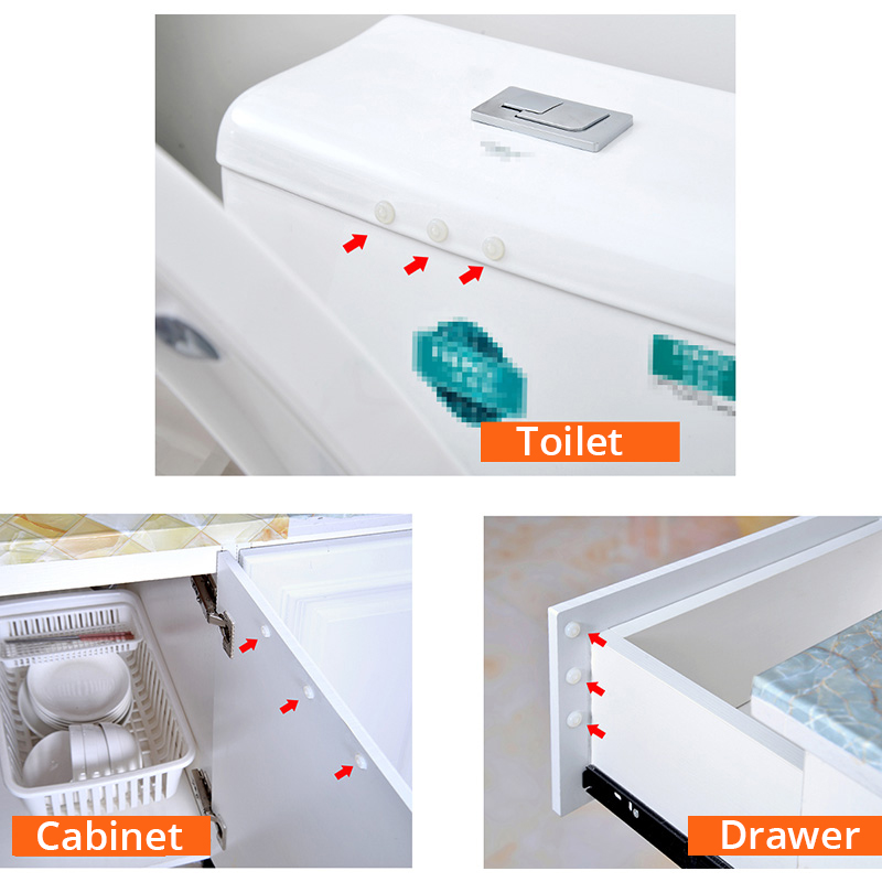 Kak 50-80 grão silicone porta  - Door Stopper Rubber avaliação e preço