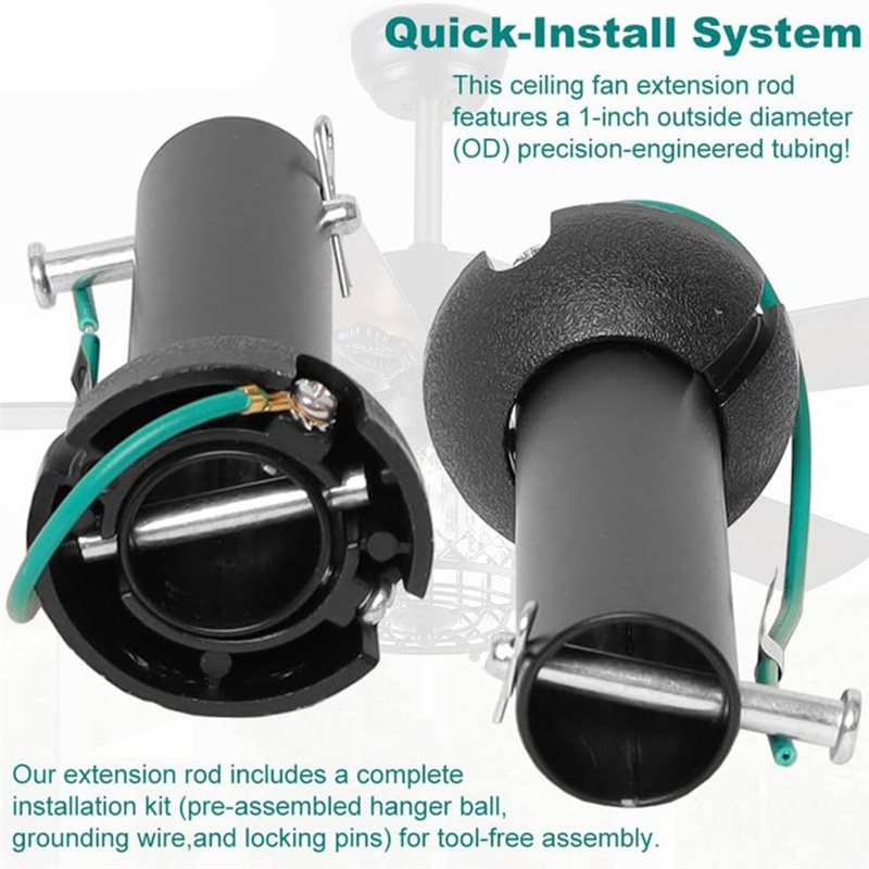 Haste de Extensão Universal Se - Ceiling Fan Mount avaliação e preço