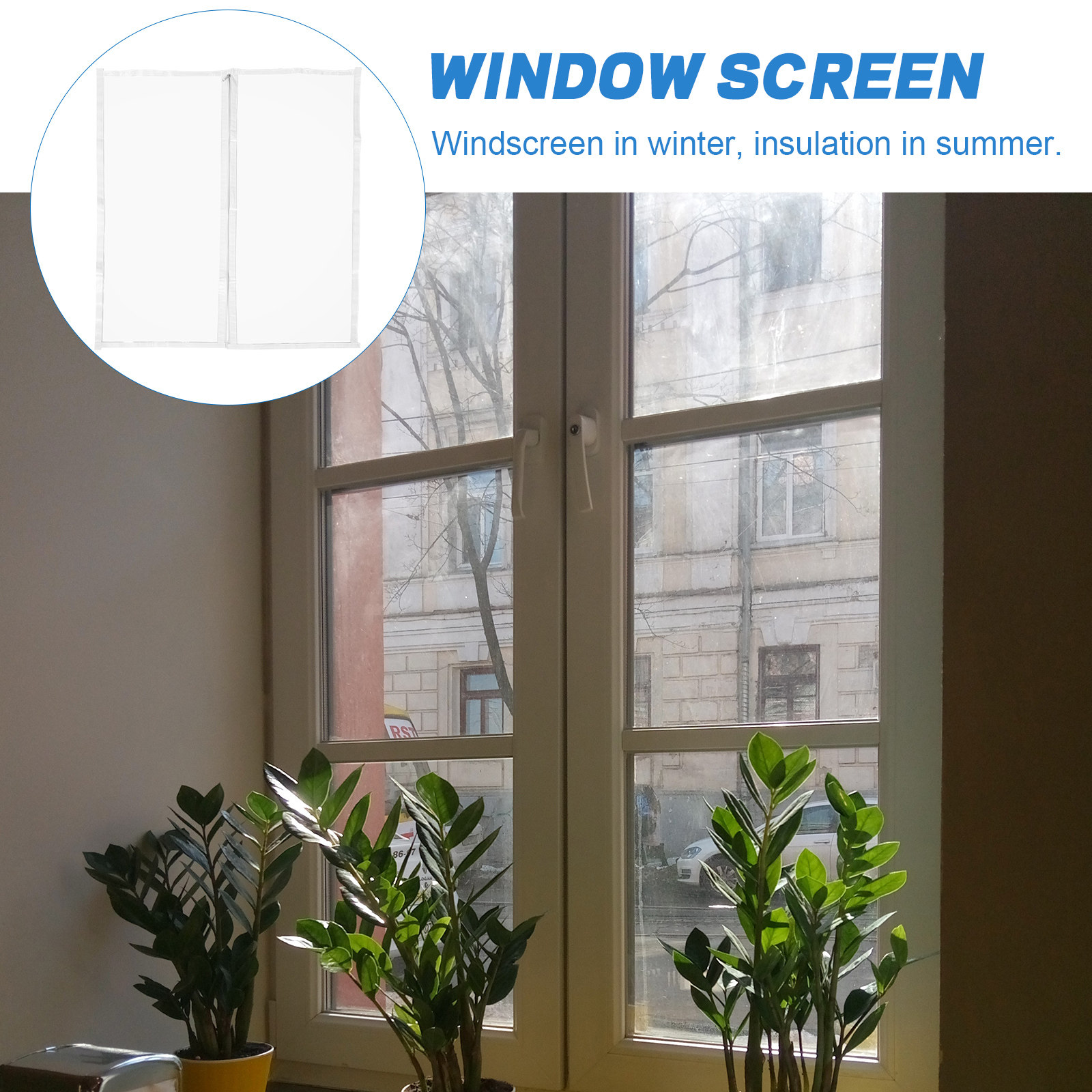 Filme de Isolamento Térmico pa - Window Insulation Film avaliação e preço