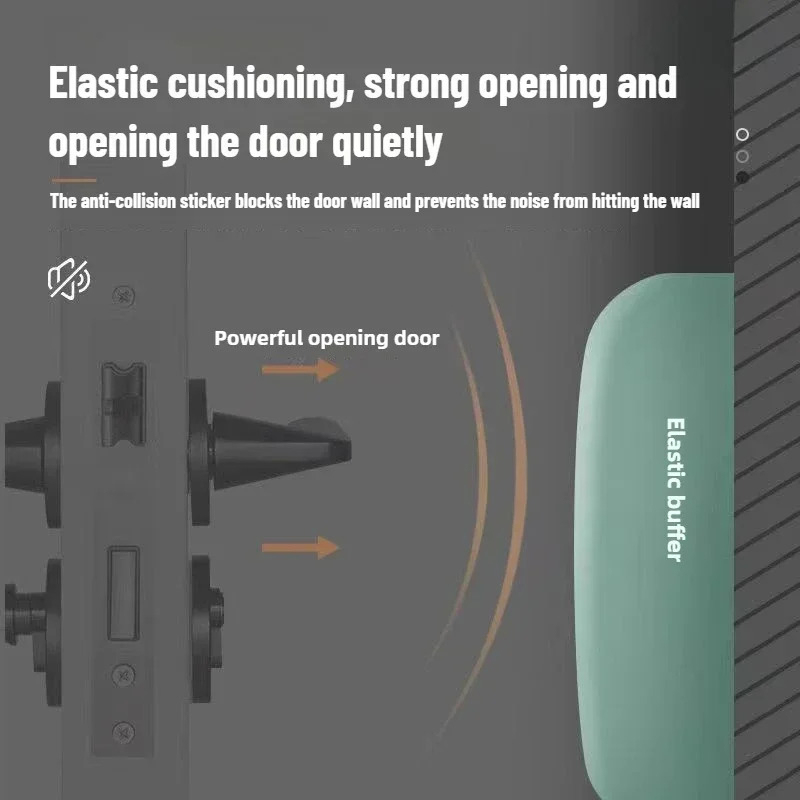 1/2 Peças Protetor de Porta de - Door Stopper Rubber avaliação e preço