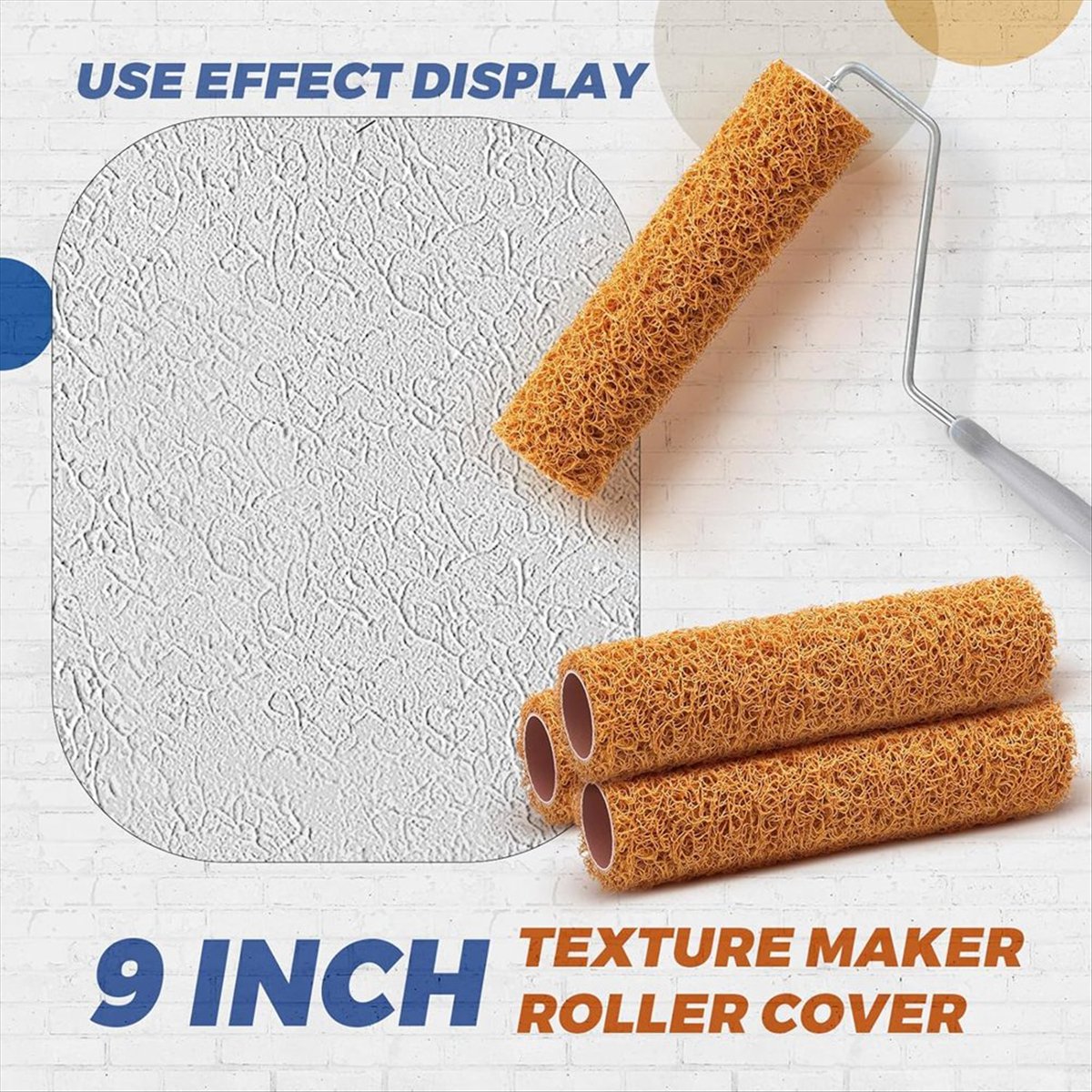 Conjunto de 3 Rolos de Pintura - Home Improvement Sales avaliação e preço