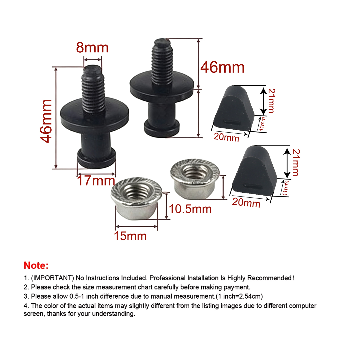 2 PEÇAS 38427 11570162 Par de  - Door Stopper Rubber avaliação e preço